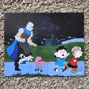 Charlie Brown x TMNT 8"x10" Art Print - Limited out of /2000 - Bam Box Exclusive